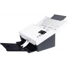 Сканер протяжный Avision AD345GWN (000-1012-02G) A4 белый/черный