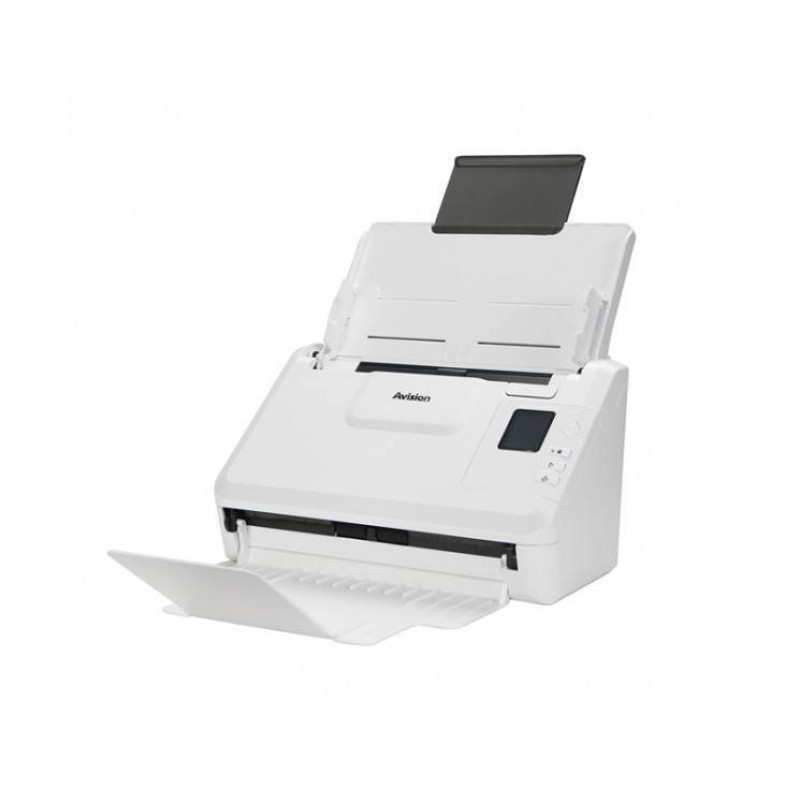Сканер Avision AD340GN А4, 40 стр./мин., дуплекс, автоподатчик 50 листов, 1200 dpi, Ethernet, USB 2.0