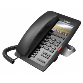 Телефон IP D-Link DPH-200SE черный (DPH-200SE/F1A)