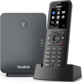 Телефон SIP Yealink W77P черный