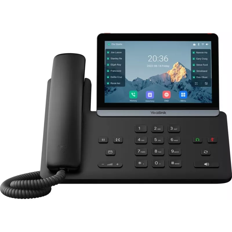 Телефон IP Yealink SIP-T87W черный