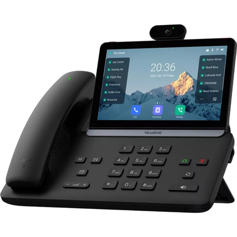 Телефон IP Yealink SIP-T88V Pro черный