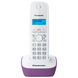 Р/телефон Panasonic KX-TG1611RUF (белый/сиреневый)