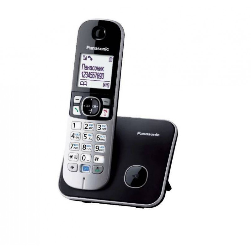 Р/телефон Panasonic KX-TG6811RUB (черный)