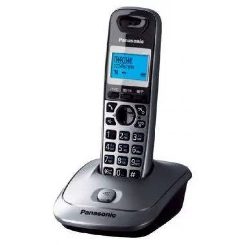 Р/телефон Panasonic KX-TG2511RUT (темно-серый металлик)