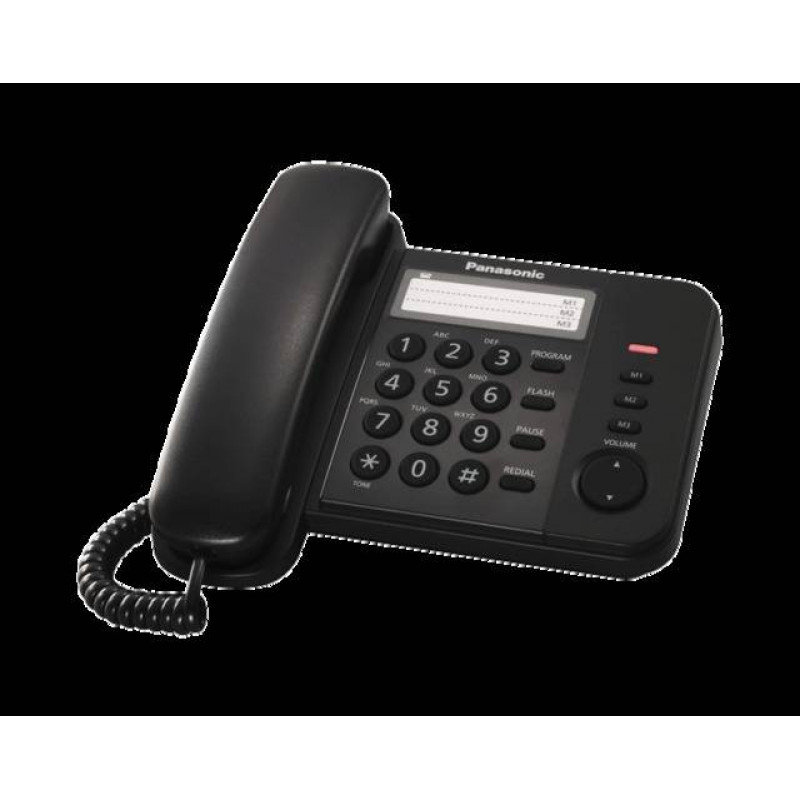 Телефон Panasonic KX-TS2352RUB (черный)