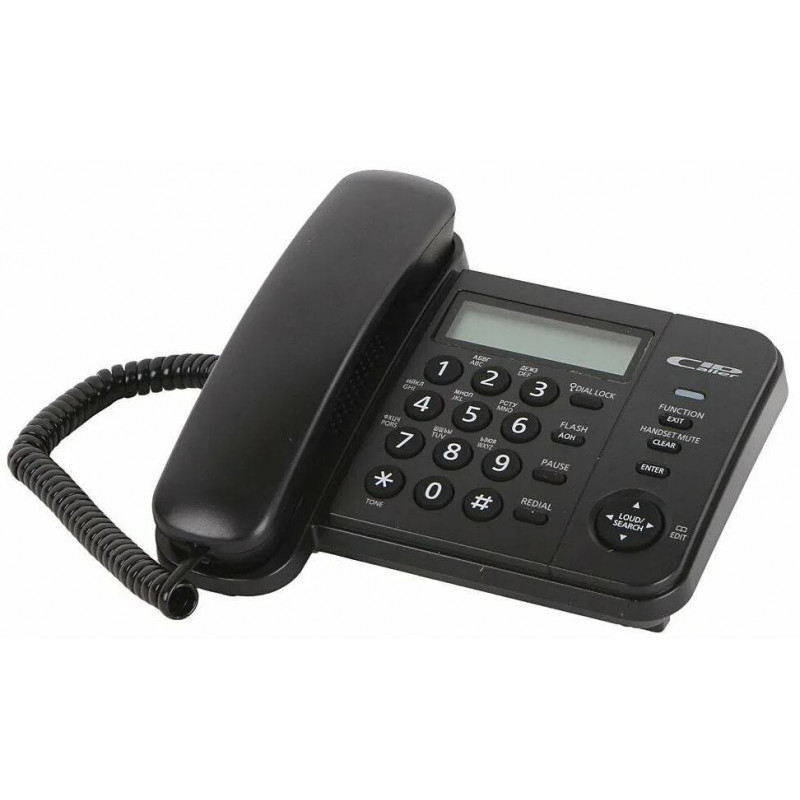 Телефон Panasonic KX-TS2356RUB (черный)