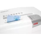 Шредер HSM ShredStar X13 (секр.P-4) фрагменты 14лист. 23лтр. скрепки скобы пл.карты CD