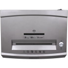 Шредер Deli 9905 серый с автоподачей (секр.P-5) фрагменты 10лист. 20лтр. скрепки скобы пл.карты CD
