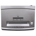 Шредер Deli 9906 серый с автоподачей (секр.P-5) фрагменты 16лист. 30лтр. скрепки скобы пл.карты CD