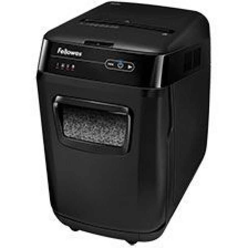 Шредер Fellowes AutoMax 200M с автоподачей (секр.P-5) фрагменты 200лист. 32лтр. скобы пл.карты Шредер Fellowes AutoMax 200M с автоподачей (секр.P-5) фрагменты 200лист. 32лтр. скобы пл.карты