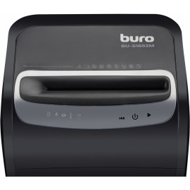 Шредер Buro Office BU-S1602M (секр.P-5) фрагменты 16лист. 30лтр. пл.карты CD