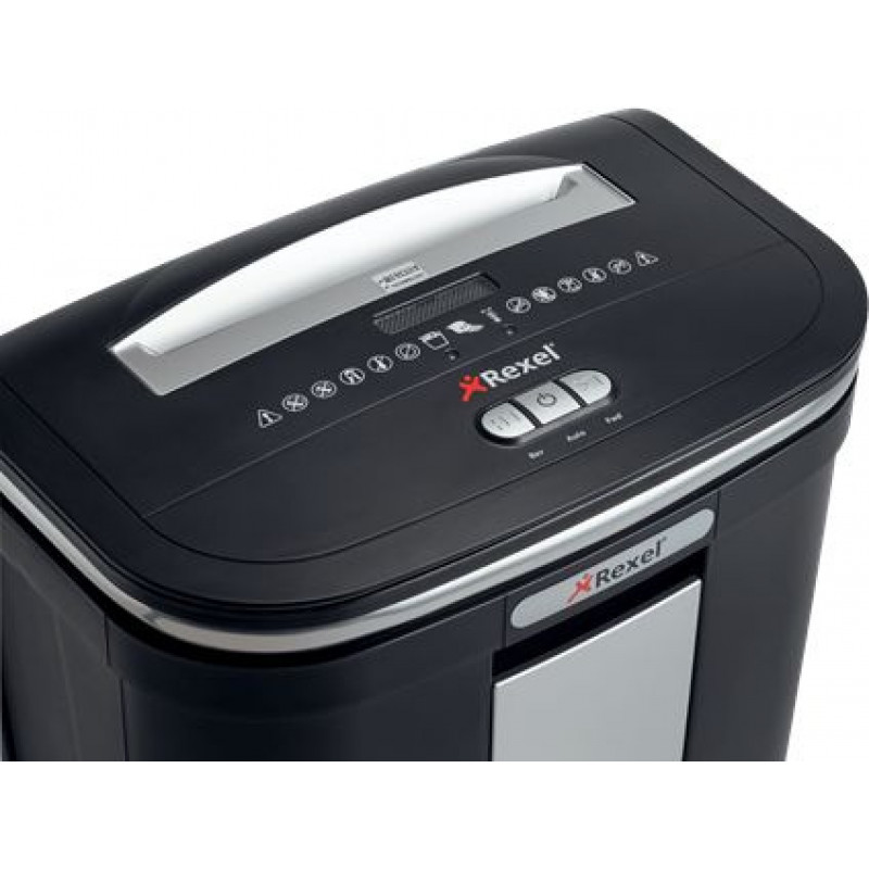 Шредер Rexel Mercury RSM1130 (секр.P-5) фрагменты 11лист. 30лтр. скрепки скобы