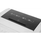 Шредер Deli 9953 белый (секр.P-5) фрагменты 8лист. 23лтр. скрепки скобы пл.карты CD