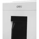 Шредер Deli 9953 белый (секр.P-5) фрагменты 8лист. 23лтр. скрепки скобы пл.карты CD