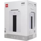 Шредер Deli 9953 белый (секр.P-5) фрагменты 8лист. 23лтр. скрепки скобы пл.карты CD