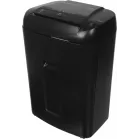 Шредер New United AT-8Md черный (секр.P-5) фрагменты 7лист. 28лтр. скрепки скобы пл.карты