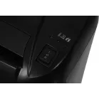 Шредер New United AT-8Md черный (секр.P-5) фрагменты 7лист. 28лтр. скрепки скобы пл.карты