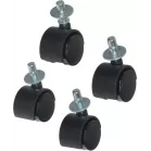 Шредер New United AT-8Md черный (секр.P-5) фрагменты 7лист. 28лтр. скрепки скобы пл.карты