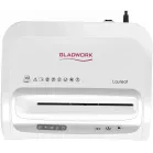 Шредер Gladwork Laureat P-25HCD серый (секр.P-4) фрагменты 25лист. 27лтр. скрепки скобы пл.карты CD