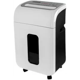 Шредер Gladwork Dream P-14M белый/черный (секр.P-5) фрагменты 17лист. 20лтр. скрепки скобы пл.карты