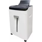 Шредер Office Kit SA150M (1,9х15) белый/черный с автоподачей (секр.P-5) фрагменты 8лист. 22лтр. скобы