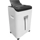 Шредер Office Kit SA150M (1,9х15) белый/черный с автоподачей (секр.P-5) фрагменты 8лист. 22лтр. скобы