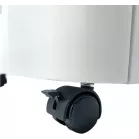 Шредер Office Kit SA150M (1,9х15) белый/черный с автоподачей (секр.P-5) фрагменты 8лист. 22лтр. скобы