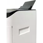 Шредер Office Kit SA150M (1,9х15) белый/черный с автоподачей (секр.P-5) фрагменты 8лист. 22лтр. скобы