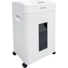 Шредер Office Kit SA120C (3,9х10) белый с автоподачей (секр.P-4) фрагменты 7лист. 25лтр. скобы пл.карты