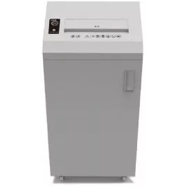 Шредер New United Etalon EM-3120 C серый (секр.P-4) фрагменты 32лист. 120лтр. скрепки скобы пл.карты CD