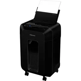 Шредер Fellowes AutoMax 90М черный с автоподачей (секр.P-4) фрагменты 90лист. 17лтр. скрепки скобы пл.карты