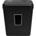 Шредер Office Kit S33C черный (секр.P-4) фрагменты 8лист. 18лтр. скобы пл.карты