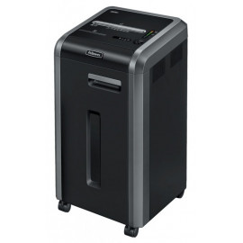Шредер Fellowes PowerShred 225Ci (секр.P-4) фрагменты 24лист. 60лтр. скрепки скобы пл.карты CD