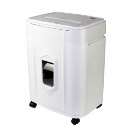 ГЕЛЕОС Шредер АП23-4, DIN P-4 (4 ур-нь секр.), фрагмент 3,9х12мм, АВТОПОДАЧА 145 листов, пл.карты/скрепки/скобы, 23 литр