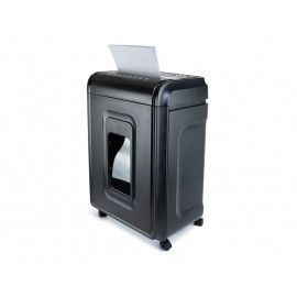 ГЕЛЕОС Шредер УМ32-4, DIN P-4 (4 ур-нь секр.), фрагмент 3,9х30мм, 32 листа (70г/м2), CD/пл.карты/скрепки/скобы, 32 литра