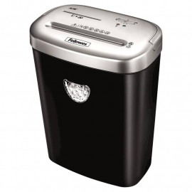 Шредер Fellowes® Powershred® 53C, DIN P-4, 4х35мм, 10лст., 23лтр.,уничт.: скобы,скр., пл.карты,CD.