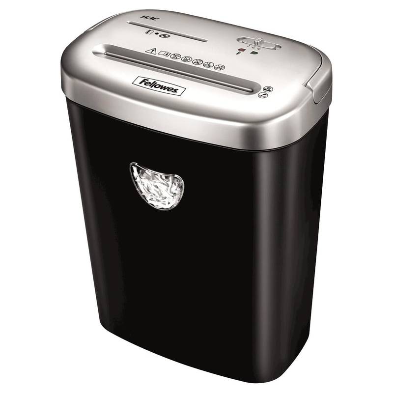 Шредер Fellowes® Powershred® 53C, DIN P-4, 4х35мм, 10лст., 23лтр.,уничт.: скобы,скр., пл.карты,CD. Шредер Fellowes® Powershred® 53C, DIN P-4, 4х35мм, 10лст., 23лтр.,уничт.: скобы,скр., пл.карты,CD.