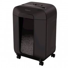 Шредер Fellowes® Powershred® LX85, DIN P-4, 4х40мм, 12лст., 19лтр., SafeSense.