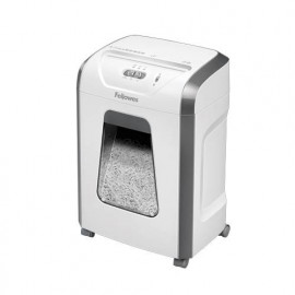 Шредер Fellowes® Powershred® 15C, DIN P-4, 4x40мм, 15лcт., 19лтр., Safety Lock, белый.