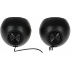 Колонки Creative PEBBLE MF1680 2.0 черный 4.4Вт