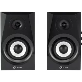 Колонки Оклик OK-166 BT 2.0 черный 40Вт BT