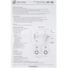 Колонки Оклик OK-166 BT 2.0 черный 40Вт BT