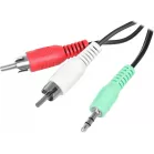 Колонки Оклик OK-166 BT 2.0 черный 40Вт BT