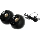 Колонки Creative PEBBLE PLUS 2.1 черный 8Вт