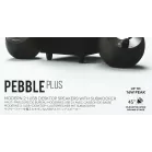 Колонки Creative PEBBLE PLUS 2.1 черный 8Вт