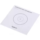 Микрофон проводной Logitech MeetUp 6м черный