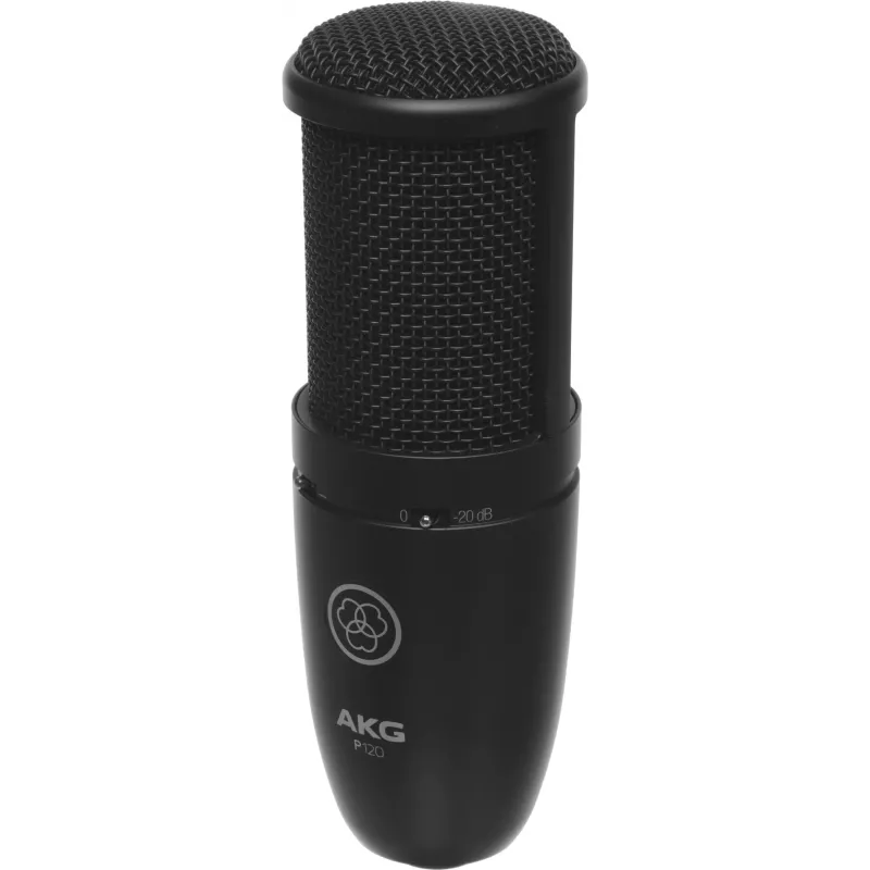 Микрофон проводной AKG P120 черный