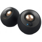 Колонки Creative PEBBLE V2 MF1695 2.0 черный 8Вт
