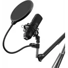 Микрофон проводной Оклик SM-700G 2.5м черный